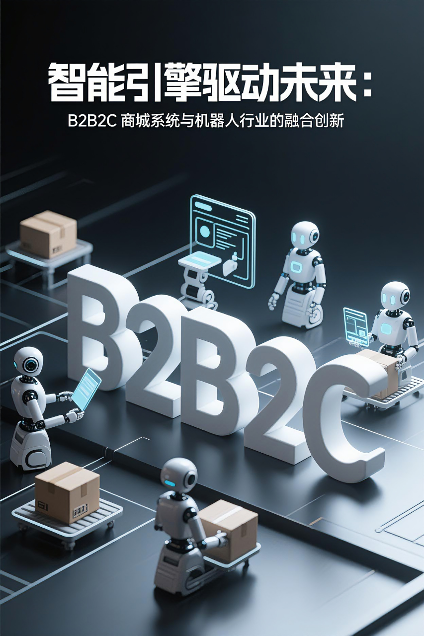 智能引擎驱动未来：B2B2C商城系统与机器人行业的融合创新