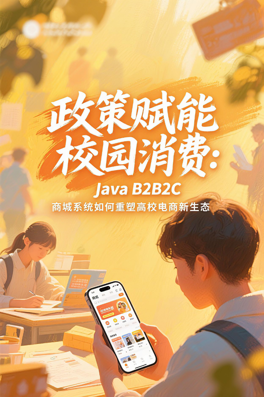 政策赋能校园消费：Java B2B2C商城系统如何重塑高校电商新生态