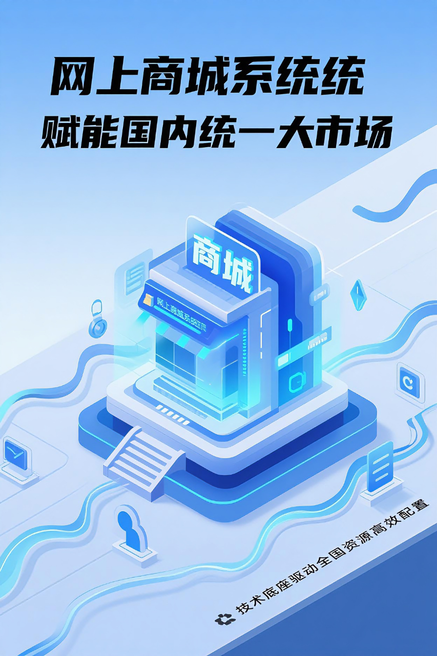 网上商城系统赋能国内统一大市场：技术底座驱动全国资源高效配置